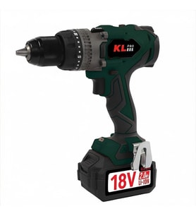 KLPro 18V 2.0 AH ŞARJLI DARBELİ VİDALAMA/MATKAP KÖMÜRSÜZ KLDM18BHX-20