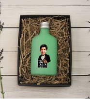 BK Gift Hediye Kutulu Kişiye Özel The Baba Karikatürlü Yeşil Tasarım Cam Şişede 200 ml Kolonya-1, Babaya Hediye, Babalar Günü Hediyeleri, Hediyelik Baskılı Kolonya