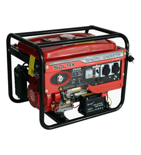 Solax LT3500MXE 2.8kW 3.5kVA 7bg 208cc 48kg İpli Marşlı Monofaze Benzinli Jeneratör