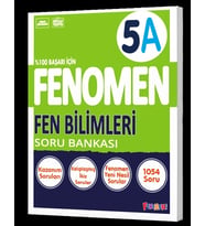 FENOMEN YAYINLARI 5 Fen Bilimleri A Soru Bankası