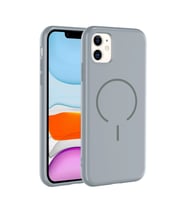Apple iPhone 11 Kılıf M-safe Şarj Özellikli Zore Meta Kapak