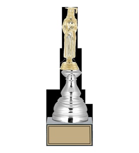 ODAK KUPA - Figürlü Kupalar - Mezuniyet Kadın Figürlü Kupalar FG-024 B - 31 cm