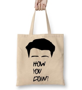 Friends Joey How You Doin Bez Çanta Uzun Saplı