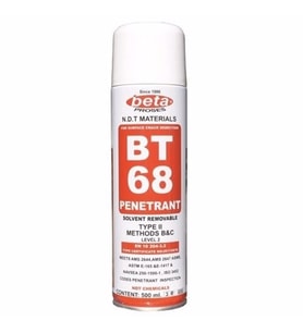 BETA BT 68 PENETRANT ÇATLAK SPREYİ KIRMIZI 500 ML (Karışık)