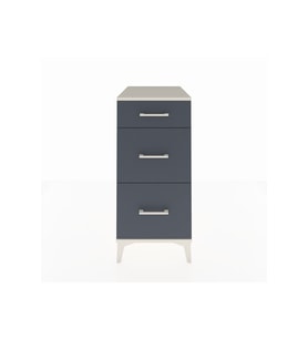 Kronos Komodin 3 Çekmeceli 44x59x96 Aytaşı-Antrasit