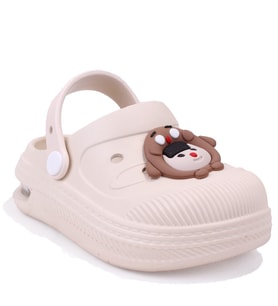 Dagoster DJA75-2316 Ekru Ortopedik Günlük Işıklı Erkek Çocuk Cross Spor Terlik