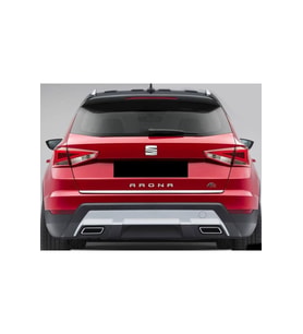 SEAT ARONA Krom Bagaj Alt Çıtası 2017 ve Üzeri Paslanmaz Çelik (Gümüş)