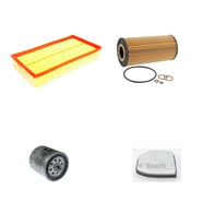 Bosch Filtre Bakım Seti Mercedes E290 TD W210 1996-1999 Dizel Hava + Yağ F + Yakıt F. + Polen Bosch