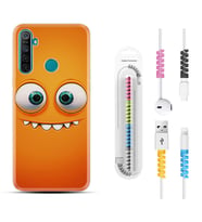 Realme 5i 5 Pro 6i 7 Pro 8 Kılıf Kablo Koruma Spiral Silikon Dişlek 1615