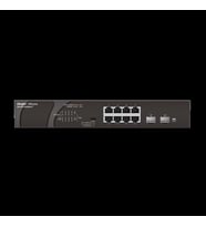 RUIJIE 8port RG-ES110GDS-P Gigabit 2X-SFP 120W Full PoE Yönetilemez Switch