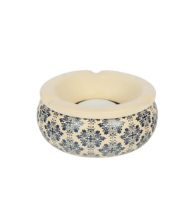 Şık Seramik Ev Küllüğü Elegance Desen 15cm, Modern ve Zarif Tasarım