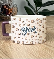 Kişiye Özel Tembel Hayvan Sloth Desenli Lüks Fincan Doğum Günü Hediyesi