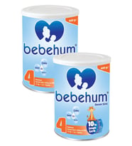 Bebehum 4 Numara Teneke Devam Sütü 12 Ay+ 400 gr x 2 Adet