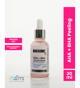 Bioxire® AHA 10% + BHA 2% Peeling Serum 30 ML ile Cilt Yenileyin