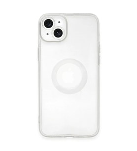 Apple iPhone 14 Plus Kılıf Santa Lens Silikon - Şeffaf