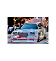 CHRYSLER 300C UYUMLU ÖN TAMPON EKİ KARLIK FİBERGLASS BOYASIZ