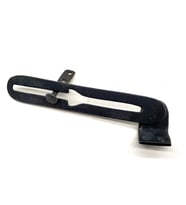 Antika Tarz Dekoratif Pirinç Vasistas Makas - 155x24 Mm, Oksit