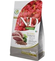N&D Quinoa Ördekli, Kinoalı, Brokolili, Kuşkonmazlı Kısırlaştırılmış Kedi Maması 1,5 kg