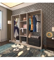 Kenzlife giysi dolabı temel 180*200*40 crd gardırop