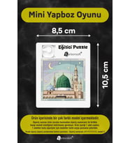 Ramazan Mini Yapboz – Eğitici 3x3 Puzzle (9 Parça)