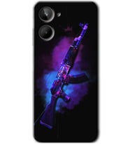 Realme 10 4G Kılıf HD Desen Baskılı Kılıf - AK
