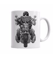 Chopper biker  Kupa Bardak Porselen