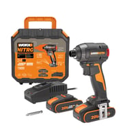 WORX WX265 20Volt 2.0Ah Li-ion Çift Akülü 200Nm Kömürsüz Profesyonel Şarjlı Darbeli Tornavida
