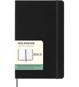 Moleskine Haftalık Planlayıcı 2024-2025, Ajanda, Haftalık, 18 Ay 2025, Notlar Için Yerli, Sert Kapak (Turkuaz)