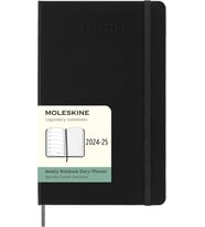 Moleskine Haftalık Planlayıcı 2024-2025, Ajanda, Haftalık, 18 Ay 2025, Notlar Için Yerli, Sert Kapak (Turkuaz)