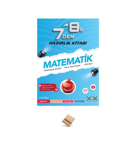 Nartest LGS 7'den 8'e Matematik Hazırlık Kitabı + Telefon Standı