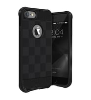 Buff iPhone 7 ile Uyumlu Black Armor Kılıf (Siyah)