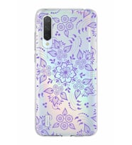 Xiaomi Mi 9 Lite Uyumlu Kapak Nostalji Desen Tasarımlı Şeffaf Silikon Kılıf