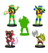 TMNT Figürlü Kalem Başlığı 5'li Paket Model 1 NT2040