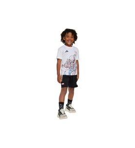adidas Unisex Çocuk   Eşofman LK MRVL SM TSET JF3655