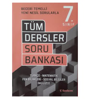 7. Sınıf Tüm Dersler Beceri Temelli Soru Bankası