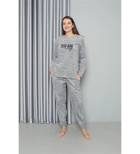 Polar Kadın Pijama Takımı Gri