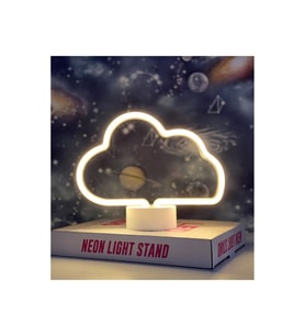 Bulut Tasarımlı Neon Led Lamba 25 X 16cm