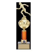 ODAK KUPA - Figürlü Kupalar - Atletizm Kadın Figürlü Kupalar FG-055 C - 41 cm
