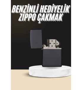 Erkeklere Özel Hediyelik Eşya Metalik Benzinli Çakmak Doldurulabilir