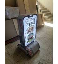 Restoran Lokanta Işıklı Duba 3D Ledli Işıklı Yer Dubası Tabela