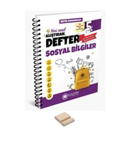 5. Sınıf Sosyal Bilgiler Hazırlayan Defter ve Telefon Tutucu