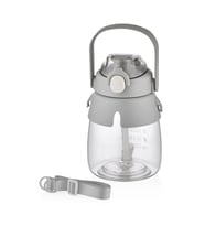 Shotay Hippo Tritan Su Matarası Gri 1050Ml