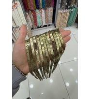 Hematit Taşı Çavuş Kesim Antik Sarı 6x3mm Doğal Taş Dizi