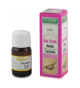 Biotama Kaş Kirpik Damla Yağı Losyonu 20 ml