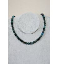 6 MM APATİT DOĞAL TAŞ KOLYE