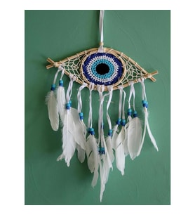 Rüya Kapanı Düş Kapanı Dream Catcher Göz Tasarımı (Karışık)