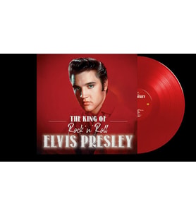 Elvis Presley The King of Rock'n'Roll Plak Renkli Kırmızı Vinyl LP