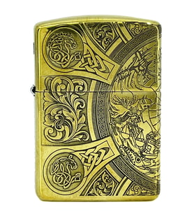 Zippo Armor® Four Horsemen of the Apocalypse 360° Multi Cut Deep Carve Dizayn Özel Seri Çakmak