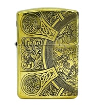 Zippo Armor® Four Horsemen of the Apocalypse 360° Multi Cut Deep Carve Dizayn Özel Seri Çakmak