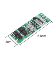 3S 20A 12,6V BMS Koruma Kartı Lityum Batarya 18650 Li-ion Lipo Protection Module